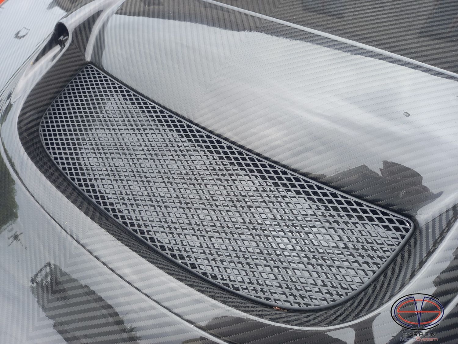 Rain guard from Carbon Fiber for TOYOTA Celica ST185 CS hood