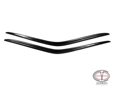 Manufacturing defect - NO RETURN - Window Wind - Rain Deflectors from Carbon Fiber for TOYOTA Celica  ST162, ST165 GT4