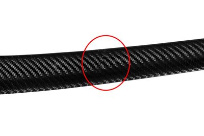 Manufacturing defect - NO RETURN - Window Wind - Rain Deflectors from Carbon Fiber for TOYOTA Celica  ST162, ST165 GT4