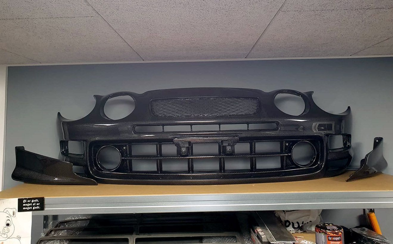 Lower grille from Carbon Fiber for ST205 bumper