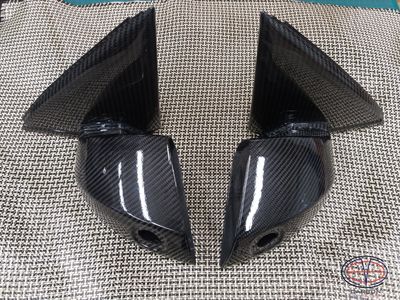 Mirrors from Carbon Fiber for Škoda FABIA Rally2