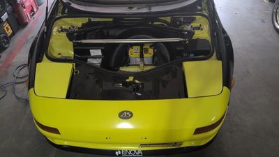 Wiper cowl from Carbon Fiber for TOYOTA MR2