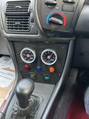 FM Cover  from Carbon fiber for Toyota Celica st18