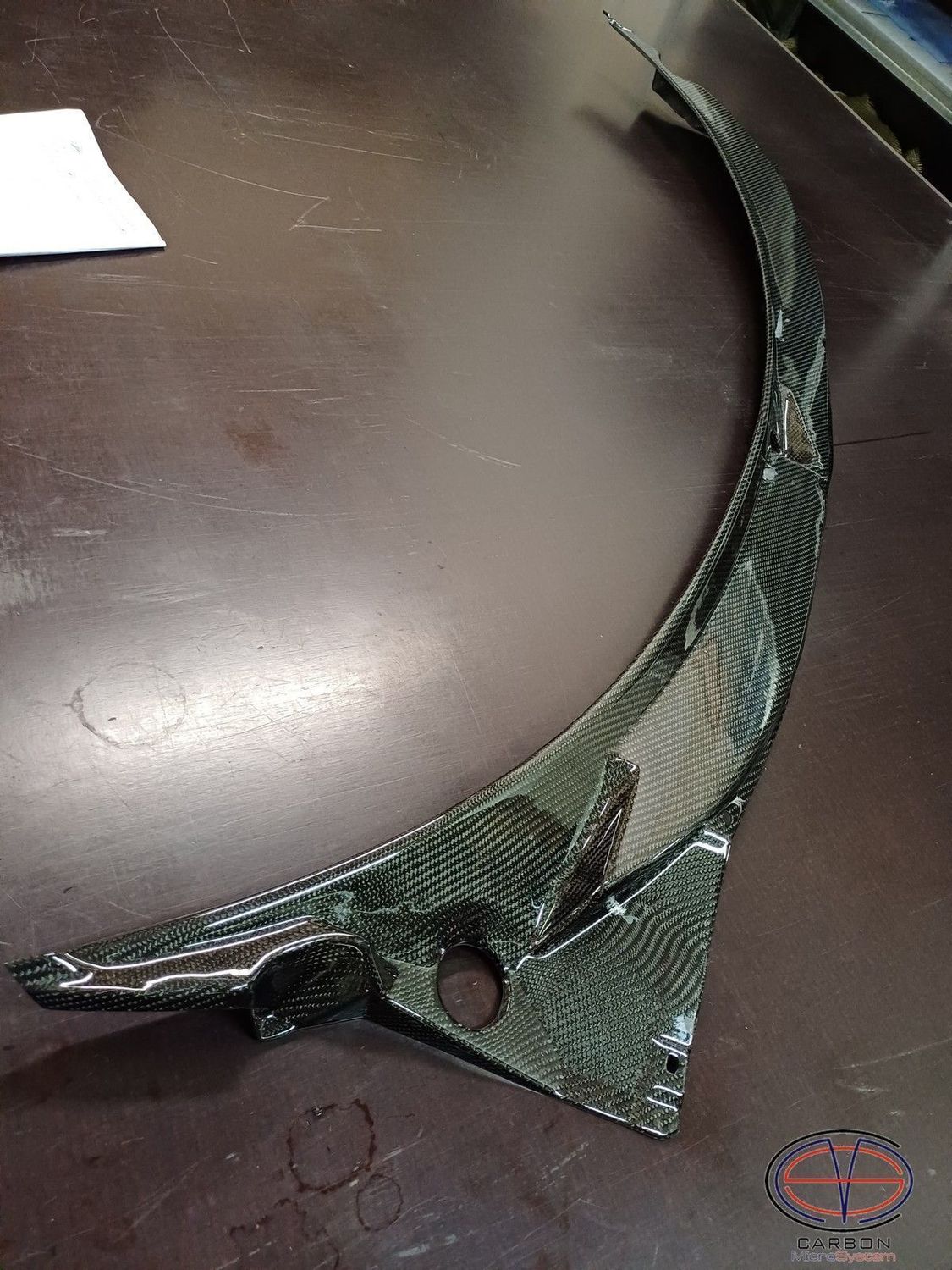 Wiper cowl from Carbon Fiber for Mitsubishi FTO