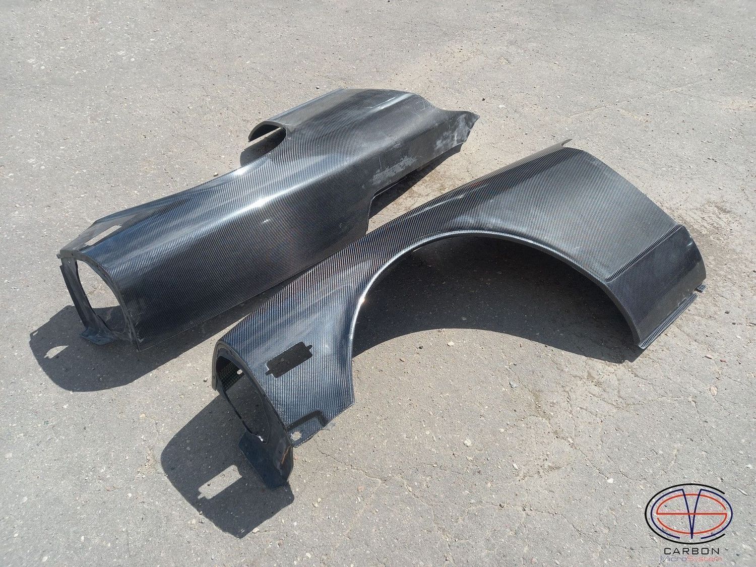 Front fenders from Carbon Fiber for Nissan Fairlady Z (S30)