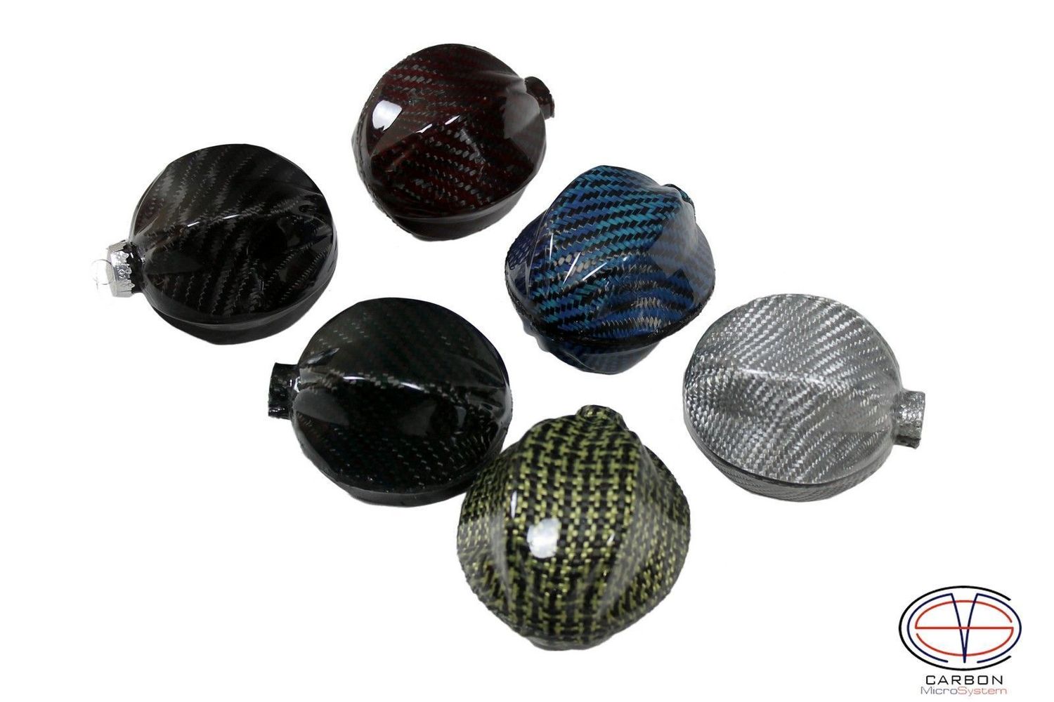 Christmas tree decorations from Carbon fiber