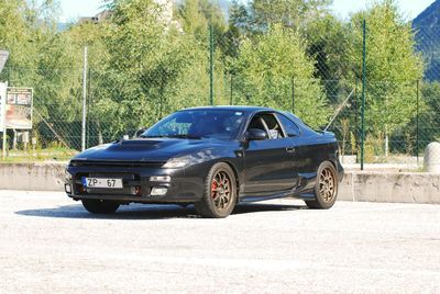 Side skirts MMX from Fiberglass for TOYOTA Celica ST18