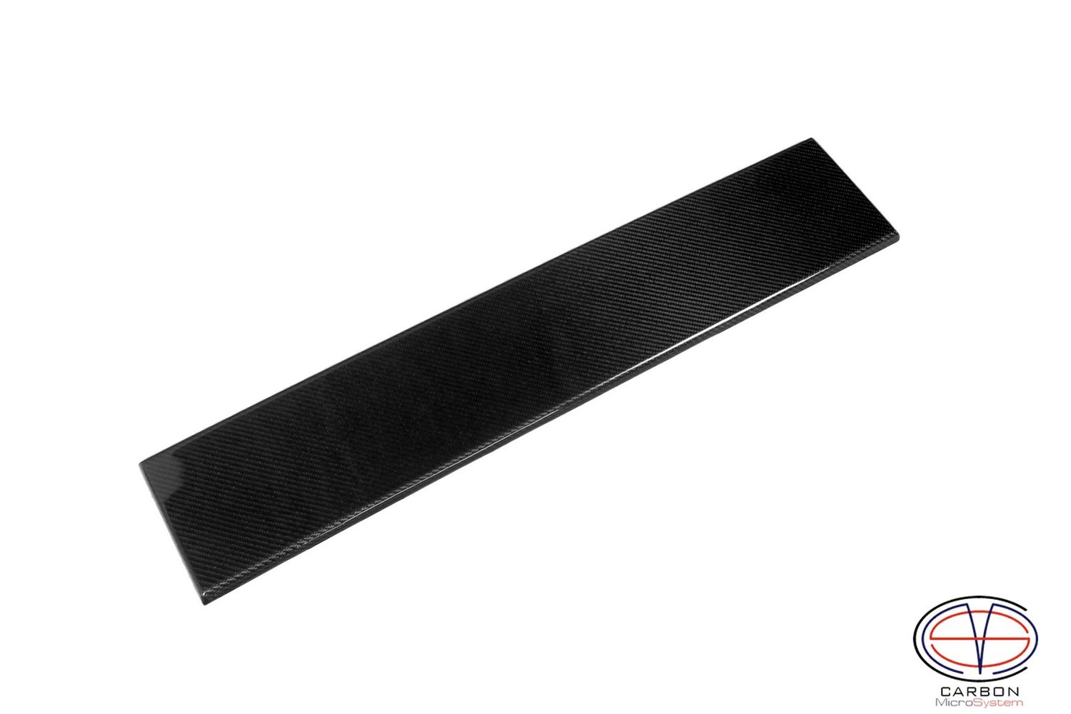 Carbon fiber panel 75x15cm (for team name)