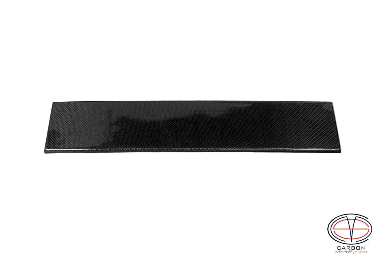 Carbon fiber panel 75x15cm (for team name)