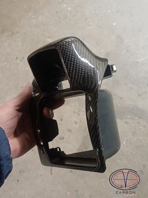 Central air duct from Carbon fiber for Toyota Celica st18 (Defi ZD)