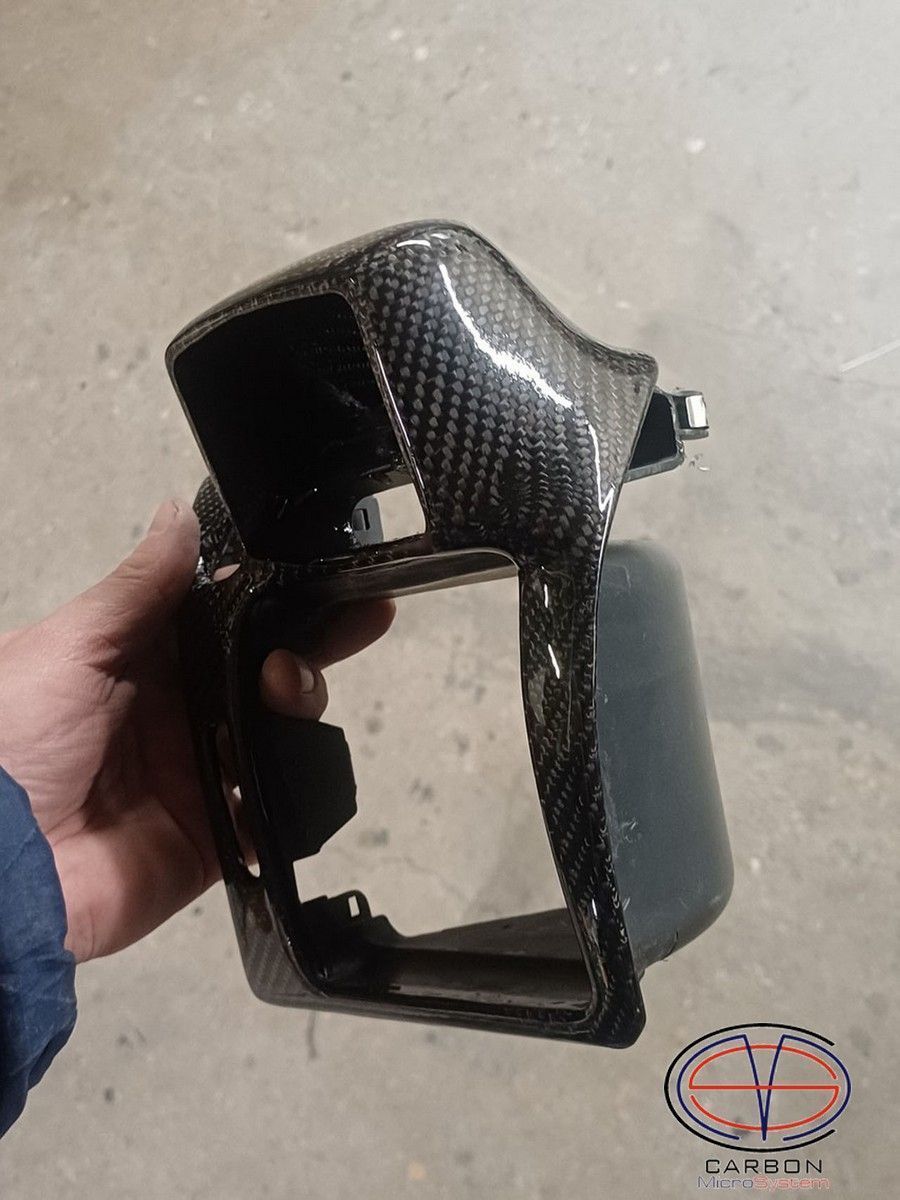 Central air duct from Carbon fiber for Toyota Celica st18 (Defi ZD)