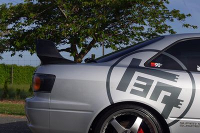 TRD spoiler from Fiberglass for TOYOTA Levin/Trueno AE111