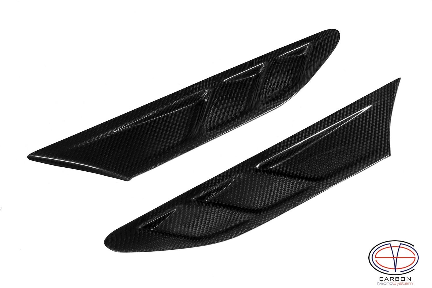 Fender garnishes/vents from Сarbon fiber for Toyota GT86, Subaru BRZ, Scion FR-S