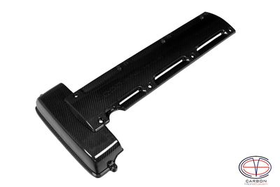 Spark plug cover from Carbon Fiber for 2JZ-GTE engine