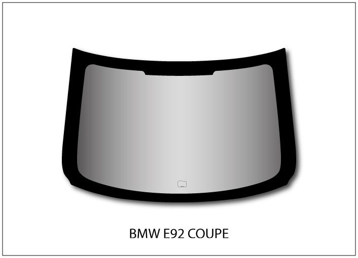 Lexan polycarbonate rear screen for BMW 3 E92 Coupe