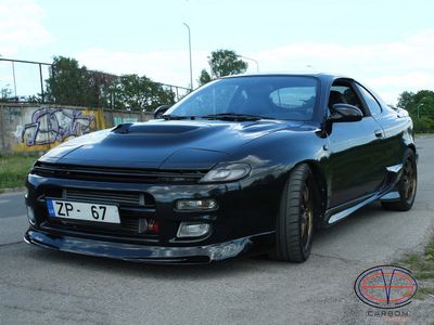 Front lip for TOYOTA Celica ST 185 GT4 (CS Bumper, Wide) Fiberglass