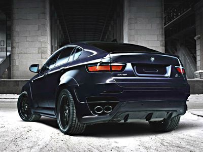 Rear diffuser from Carbon fiber  for BMW X6 E71