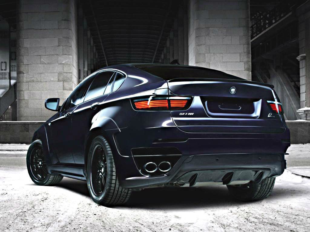 Rear diffuser from Carbon fiber  for BMW X6 E71