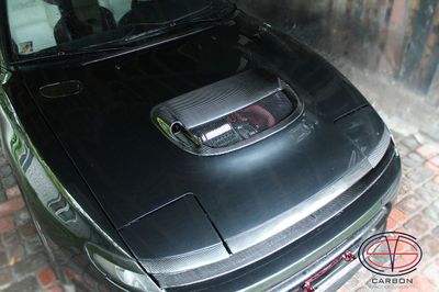 Bonnet Hood Scoop from Carbon Fiber for TOYOTA Celica ST 182, ST 183, ST 185 GT4