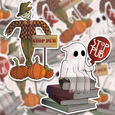Stickers Stop Pub