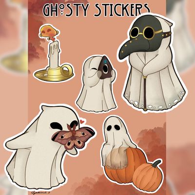 Ghosty Stickers
