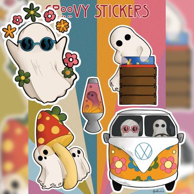 Groovy Stickers