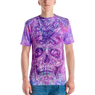 Men's amethyst fractal t-shirt