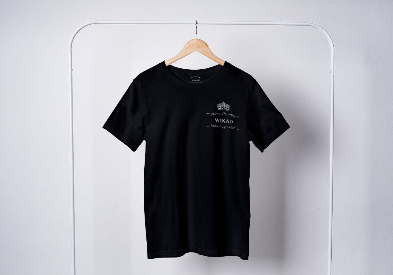 Kaos Lengan Pendek (Hitam)