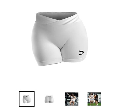 ACTIVE SHORTS WHITE