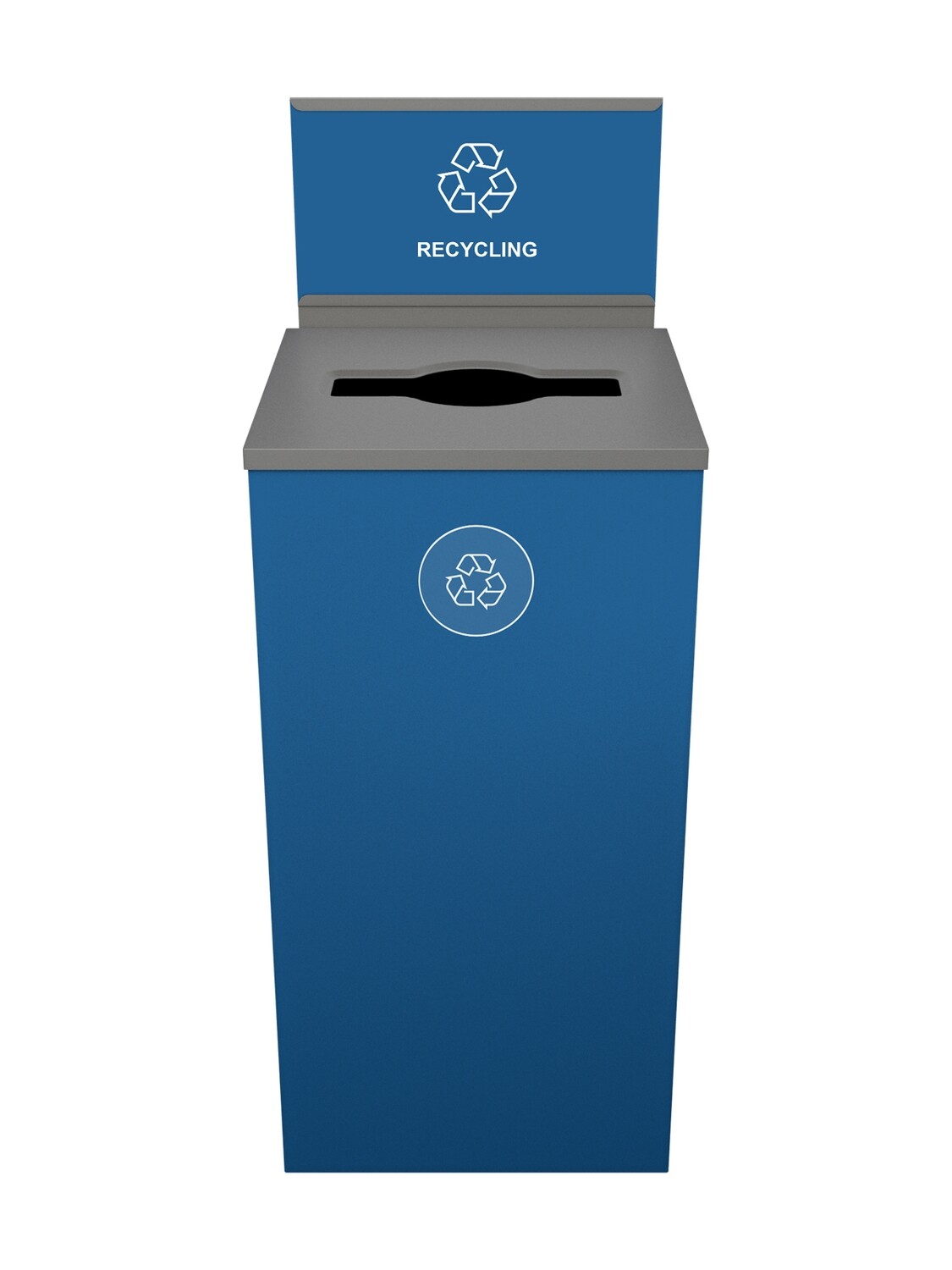 Spectrum® Series - Single - Cube - Blue - Mixed - Recycling