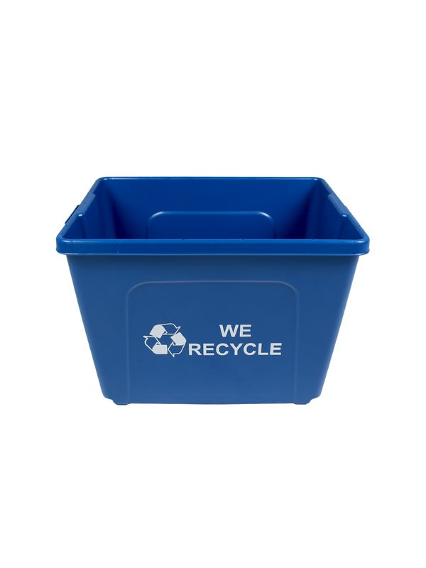 Curbside 14G Container - Busch Blue