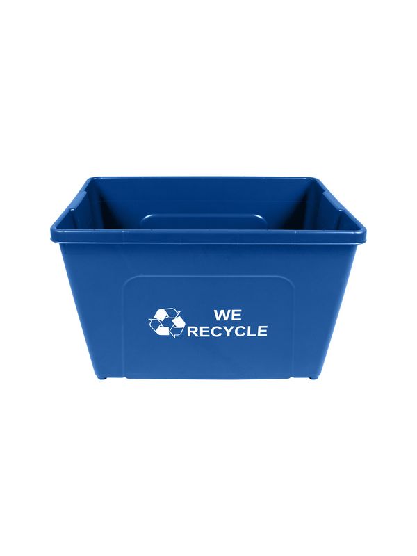 Curbside 18G Container - Busch Blue