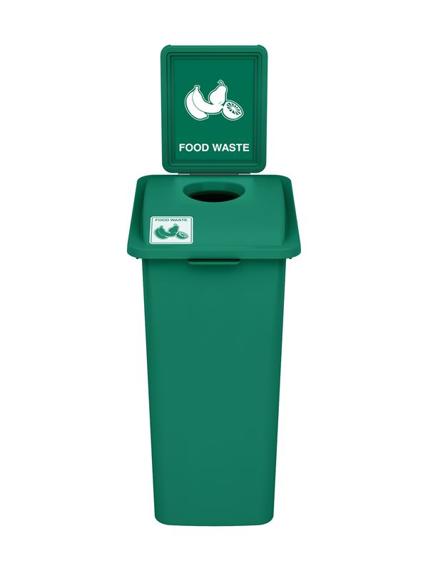 Waste Watcher® XL Series - 32G - Single - Green - Circle - Food Waste