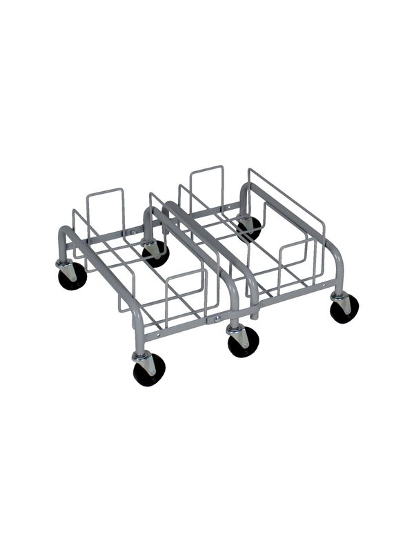 Waste Watcher® Series - Double Dolly - Grey