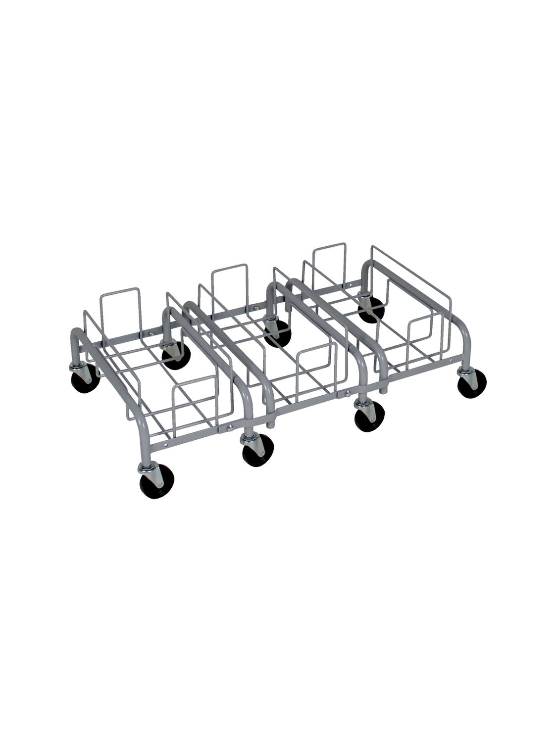 Waste Watcher® Series - Triple Dolly - Grey