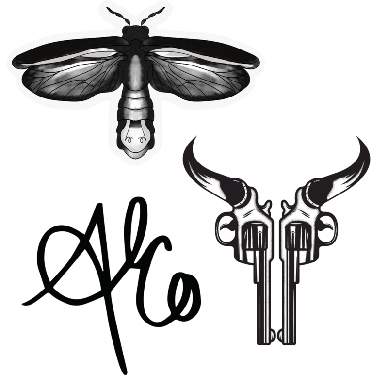 Allie Colleen Temporary Tattoos
