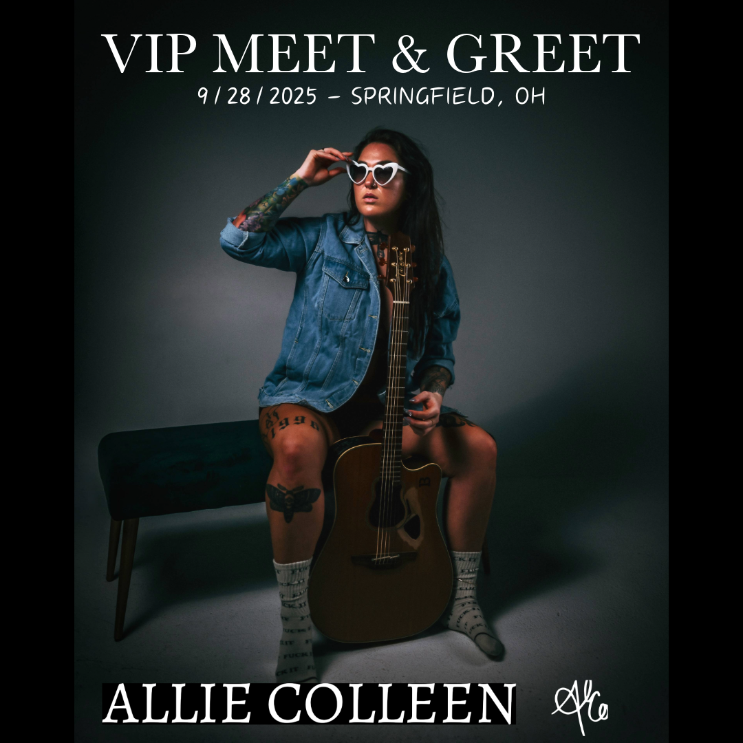 Allie Colleen VIP Meet &amp; Greet – Springfield, OH - 9/28/2025