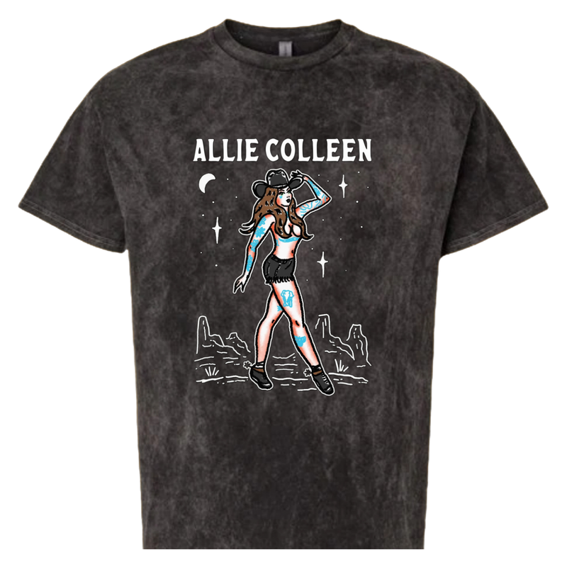 AlCo Black Mineral Wash Tee