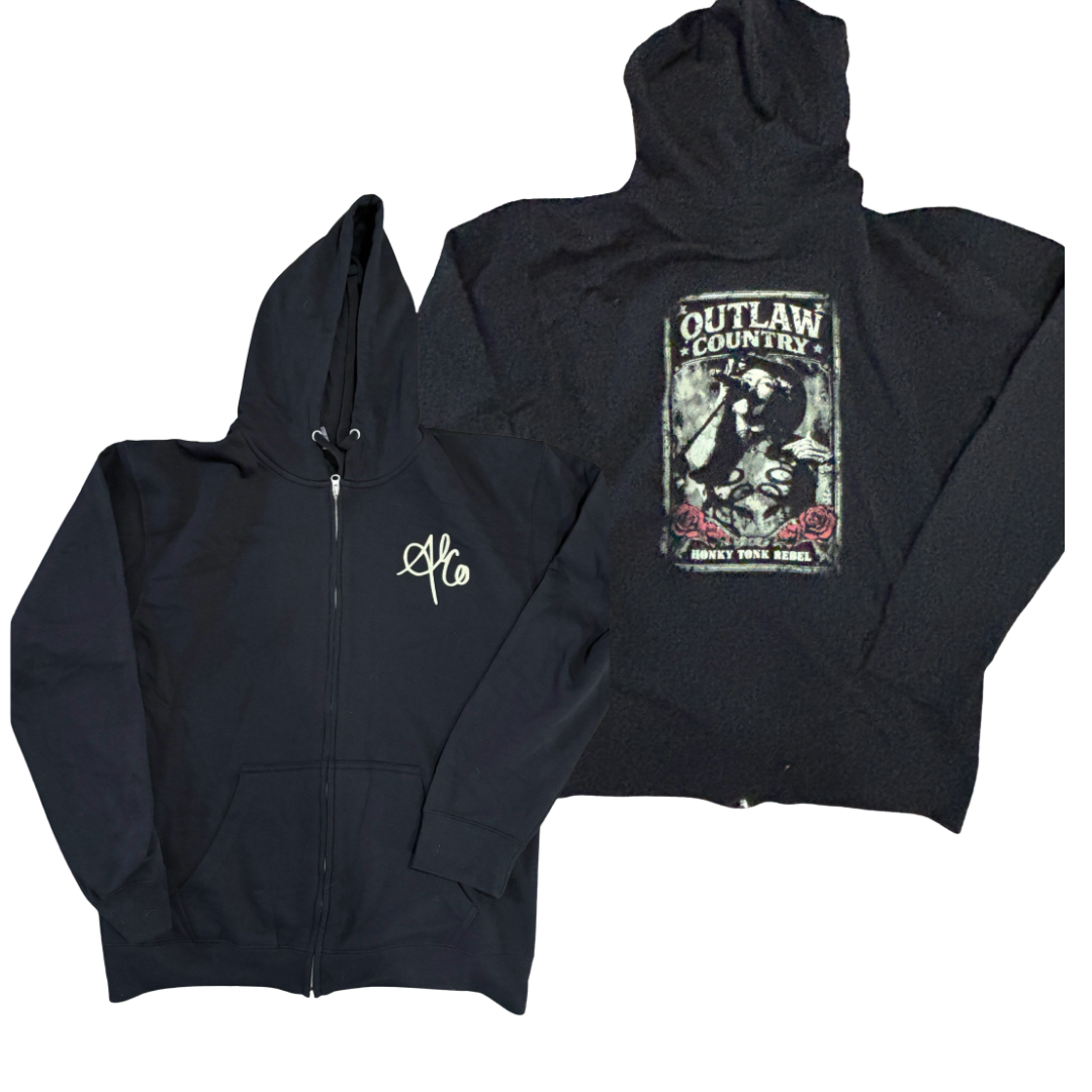 Zip Front Hoodie, Size: Small