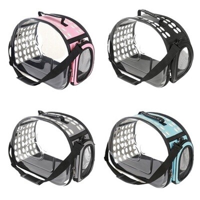 Bolso Morral Transparente Con Diseños Gato Perro Pequeño