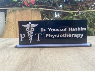 Desk Sign ( phisiotherapy )