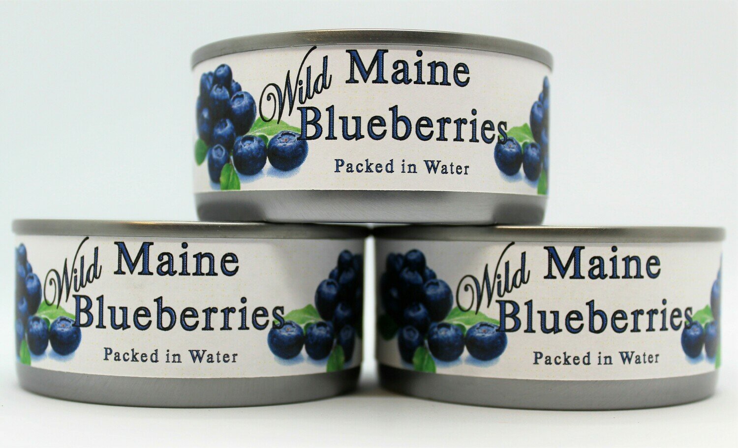 CANNED WILD MAINE BLUEBERRIES IN WATER (CBB3.5)