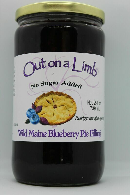 WILD MAINE BLUEBERRY PIE FILLING (PFBN)