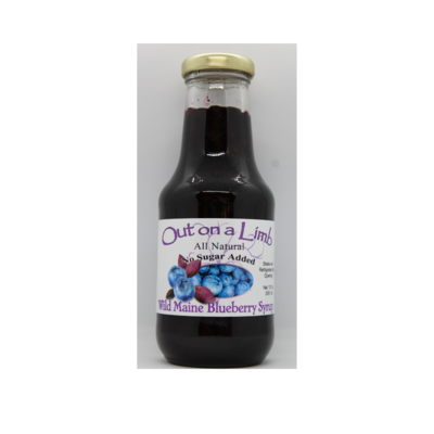 WILD MAINE BLUEBERRY SYRUP NSA (SYBN)