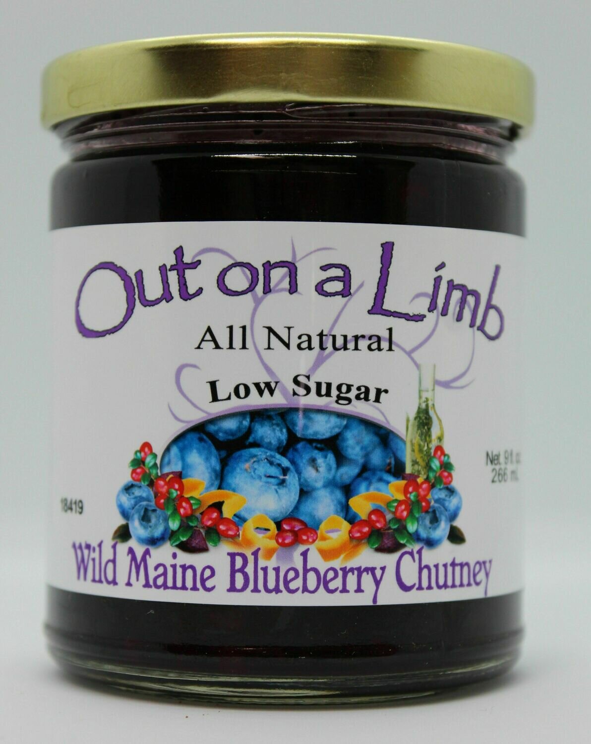 WILD MAINE BLUEBERRY CHUTNEY (BBC) WILD MAINE BLUEBERRY CHUTNEY (BBC)