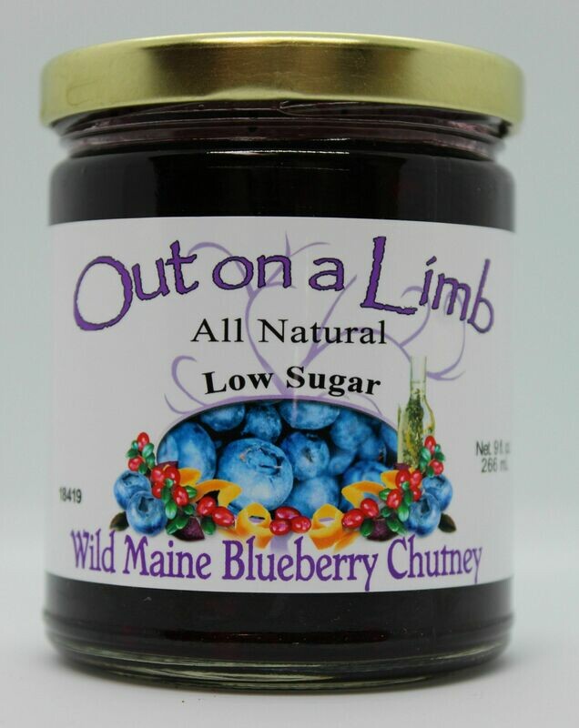 WILD MAINE BLUEBERRY CHUTNEY (BBC)