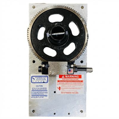 Bare Galvanized Gear Plate