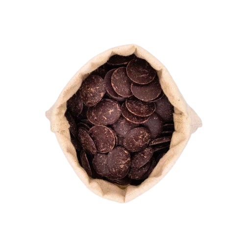 15KG DARK CHOC BUTTON BROWN BAG (BUTTON) C&amp;L