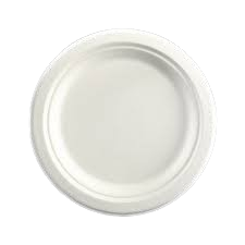 9" SUGARCANE PLATE (500PCS/CTN)