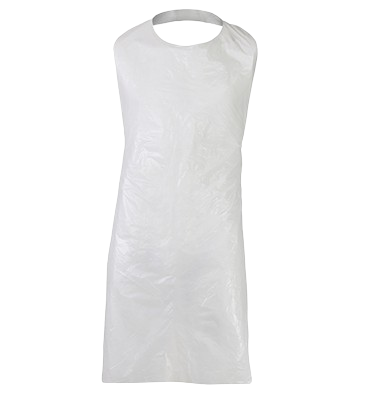 APRONS WHITE 500PCS/CTN
